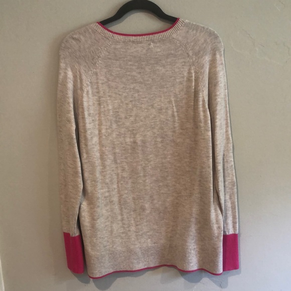 Boden Large Sweater with Pink Embroidered Dog 🐶 - Picture 4 of 6